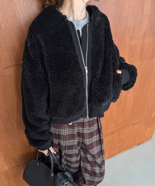 Cura Closet ブルゾン アウター 「k.kozu73 select」ノーカラー