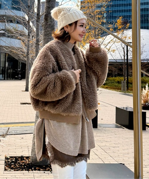 Cura Closet ブルゾン アウター 「k.kozu73 select」ノーカラー