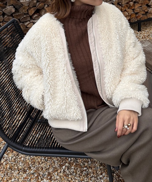 Cura Closet ブルゾン アウター 「k.kozu73 select」ノーカラー