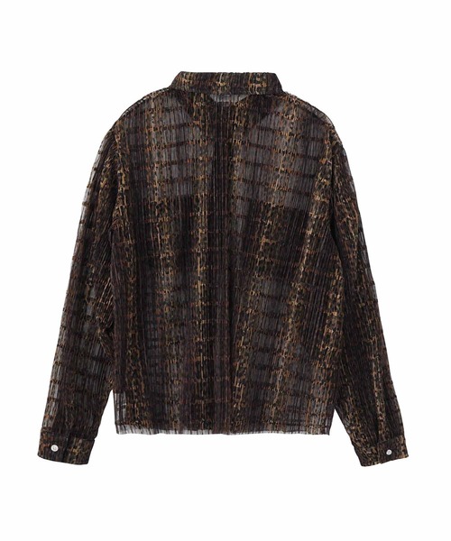 「X-girl」 長袖シャツ S グリーン レディース_画像7