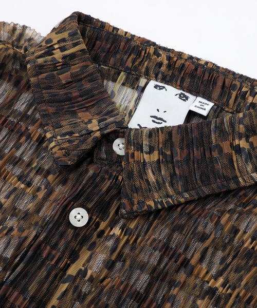 「X-girl」 長袖シャツ S グリーン レディース_画像9