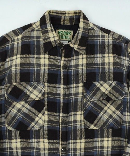 VINTAGE シャツ 「USED」90's Ozark Trail キルティングネル