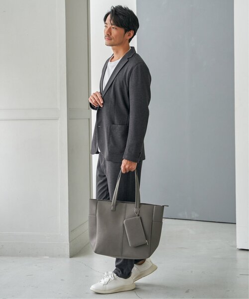 ikka（イッカ） トートバッグ シュリンクジップトートバッグ メンズ