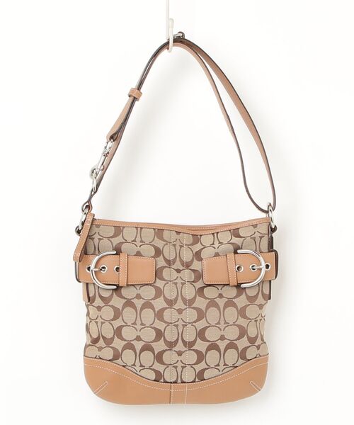 COACH（コーチ） ショルダーバッグ - ベージュ レディース : ZOZOTOWN