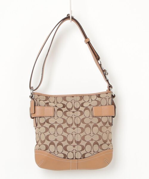 COACH（コーチ） ショルダーバッグ - ベージュ レディース : ZOZOTOWN