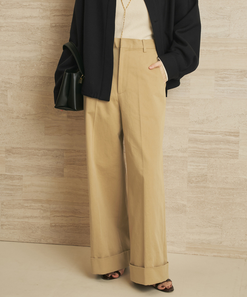 plage（プラージュ） チノパン organic cotton chino パンツ