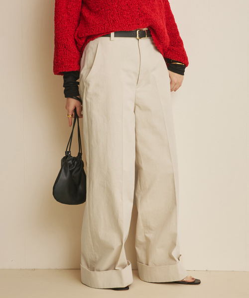 plage（プラージュ） チノパン organic cotton chino パンツ