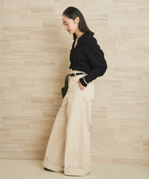 plage（プラージュ） チノパン organic cotton chino パンツ