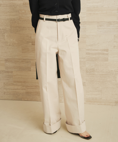 plage（プラージュ） チノパン organic cotton chino パンツ