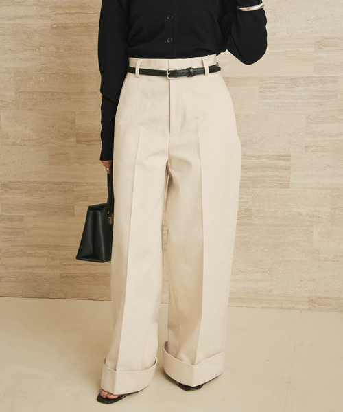 plage（プラージュ） チノパン organic cotton chino パンツ
