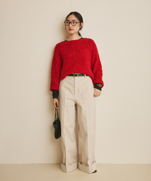 plage（プラージュ） チノパン organic cotton chino パンツ