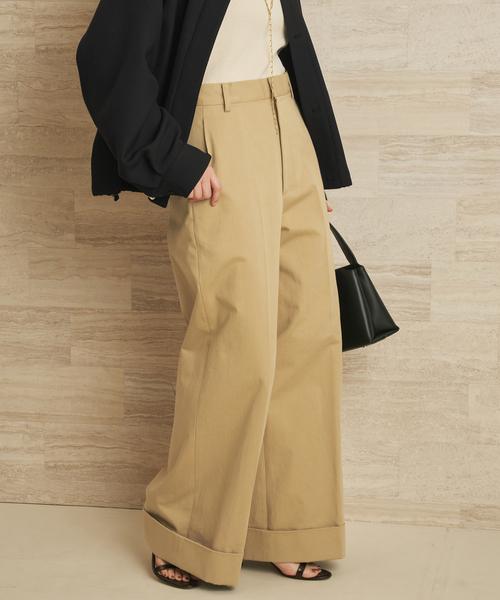 plage（プラージュ） チノパン organic cotton chino パンツ