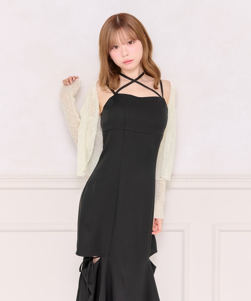 apres jour（アプレジュール） ワンピース デザインキャミワンピース