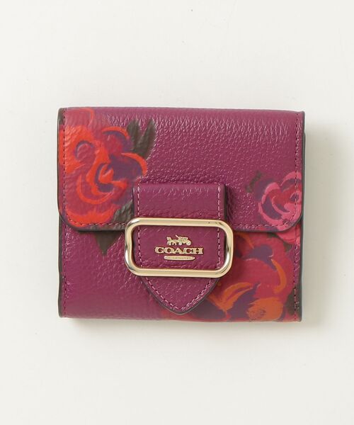 COACH（コーチ） 花柄財布 - パープル レディース : ZOZOTOWN Yahoo!店