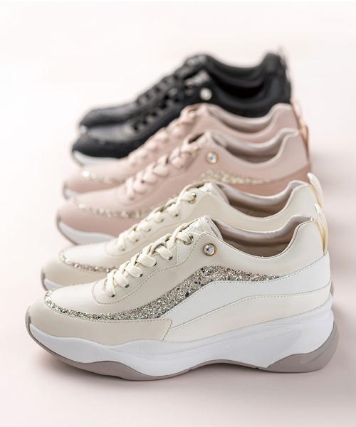 diana（プラスダイアナ） ローカットスニーカー 23.5cm アイボリー