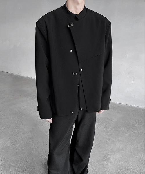 「JOHNNY WOLF」 ジャケット S ブラック メンズ_画像2