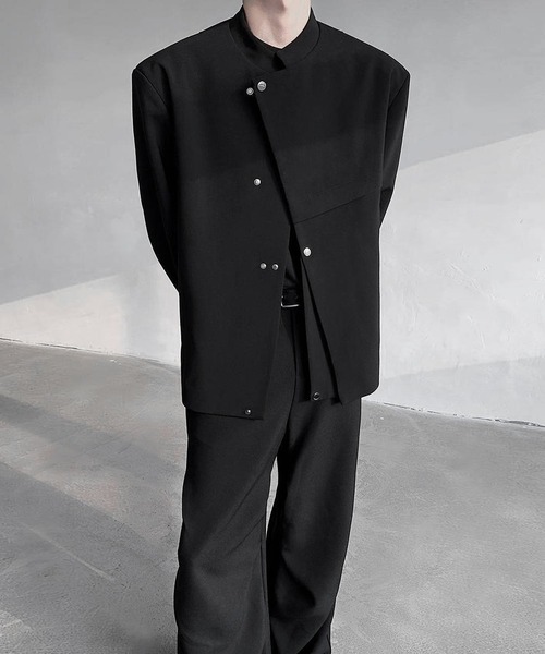 「JOHNNY WOLF」 ジャケット S ブラック メンズ_画像3