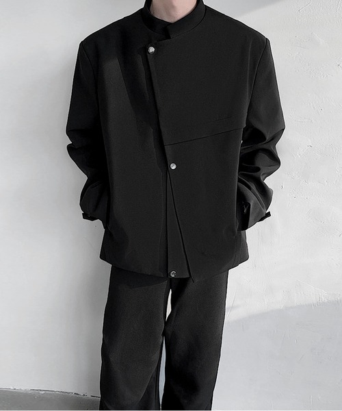 「JOHNNY WOLF」 ジャケット S ブラック メンズ_画像4