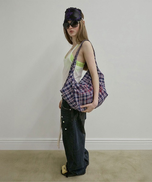SCULPTOR（スカルプター） ショルダーバッグ バッグ Plaid Big Hobo