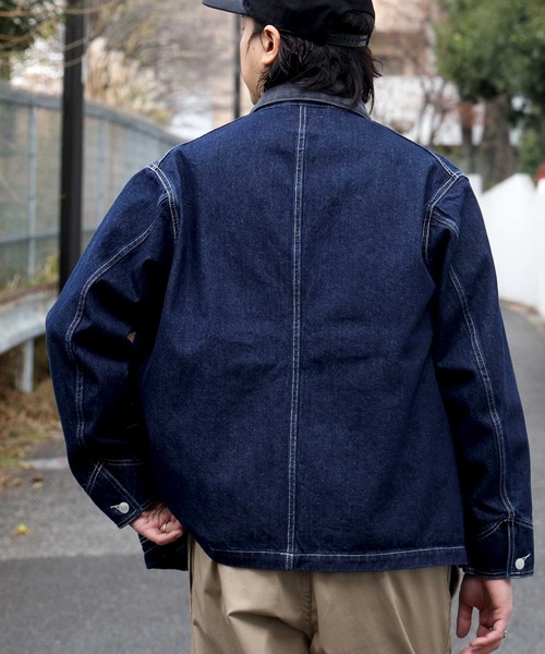 BACK NUMBER ジャケット X-LARGE ダークインディゴブルー メンズ