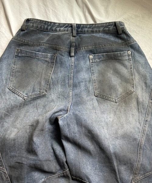 「Theater code」 デニムパンツ M ブルー メンズ_画像9