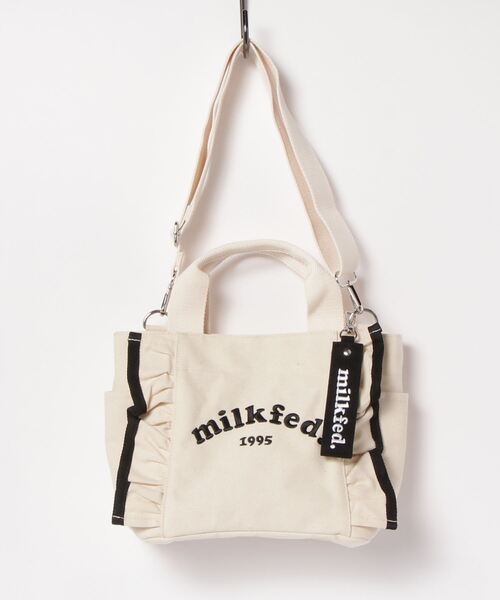 「MILKFED.」 2WAYバッグ ONE SIZE ホワイト レディース_画像2