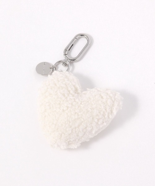 niko and…（ニコアンド） チャーム ふわふわハートチャーム レディース