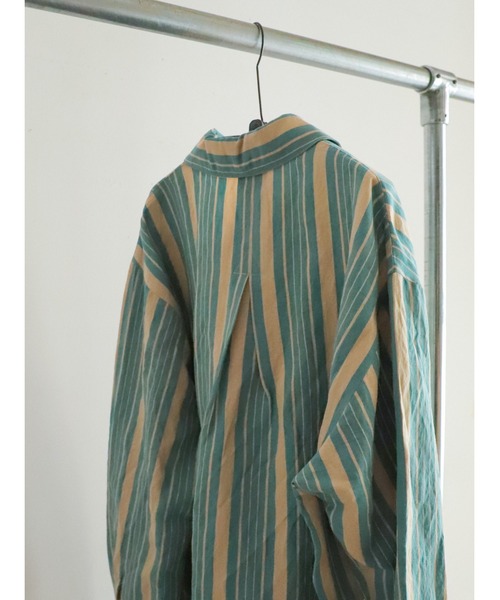 「FIL DE FER」 長袖ブラウス FREE グリーン レディース_画像7