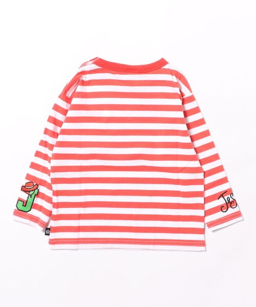 ヴィンテージ 古着　キッズ トイ・ストーリー Tシャツ 赤 Disney（ディズニー） tシャツ トイ・ストーリー ボーダーロンT 1278K