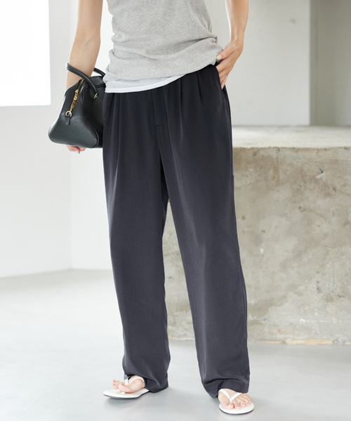 「SLOBE IENA」 パンツ 38 ベージュ レディース_画像2