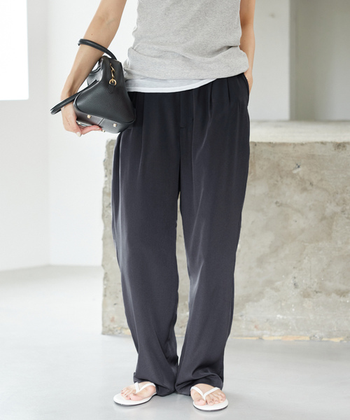 「SLOBE IENA」 パンツ 38 ベージュ レディース_画像6