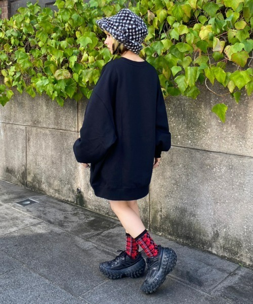 「Candy Stripper」 スウェットカットソー 2 オフホワイト レディース_画像9