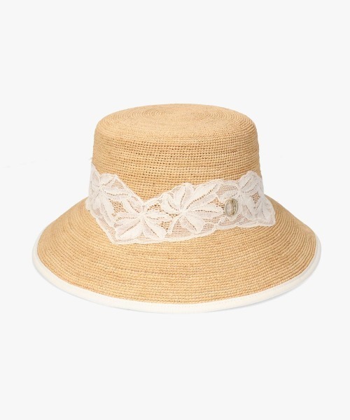 Chapeau d' O(シャポードオー) 帽子 ハット Raffia Lace Bucket Chapeau d' O(シャポードオー) 帽子 ハット Raffia Lace Bucket
