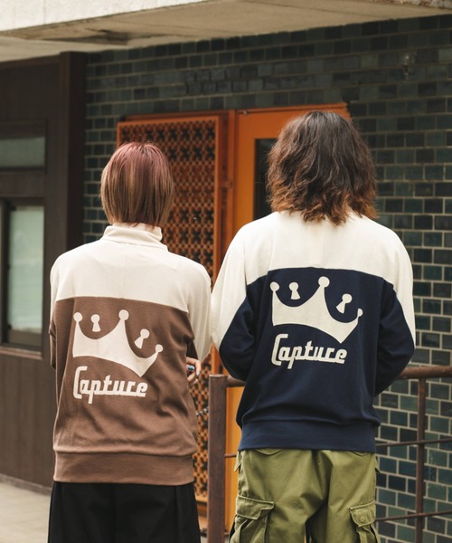 「BROKEN BASE」 カーディガン LARGE ネイビー メンズ_画像6