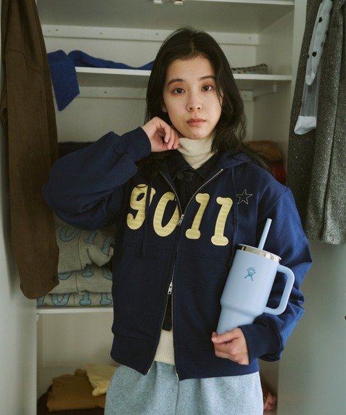 Common gull products. パーカー Mサイズ ライトブルー common gull products. zip hoodie（パーカー）｜common gull products