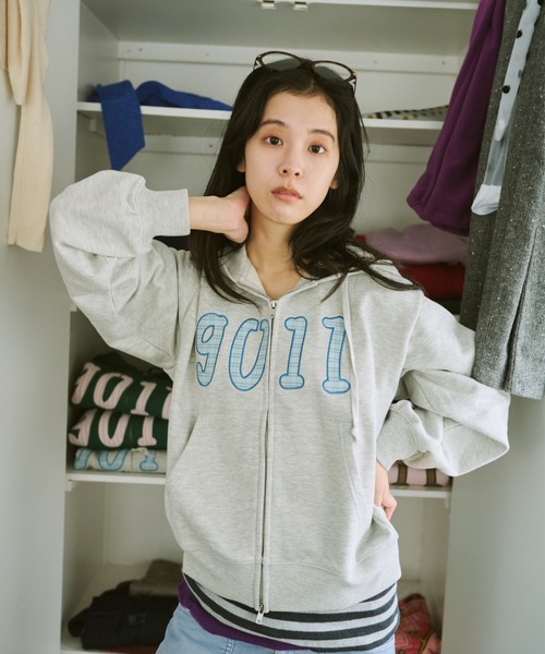 common gull products. パーカー NO.9011gull zip hoodie**芽心