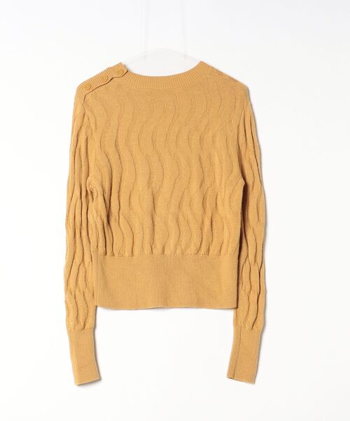 「COMPTOIR DES COTONNIERS」 長袖ニット X-LARGE イエロー レディース_画像2