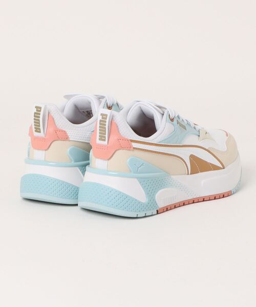 「PUMA」 ローカットスニーカー 25.0cm ホワイト系その他7 レディース_画像2