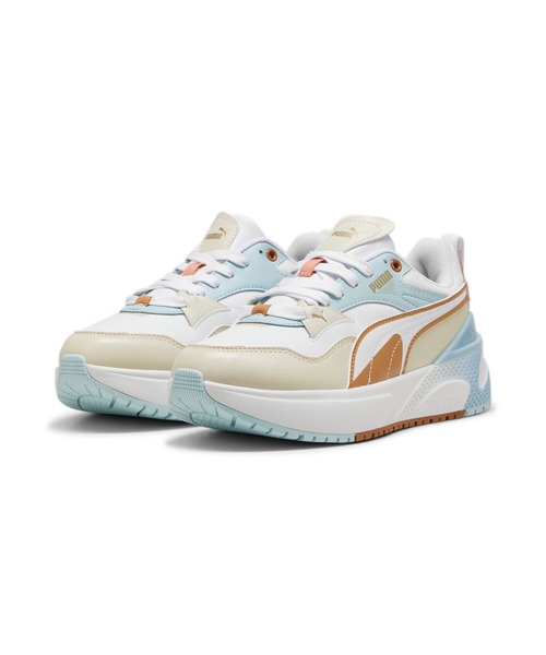 「PUMA」 ローカットスニーカー 25.0cm ホワイト系その他7 レディース_画像7