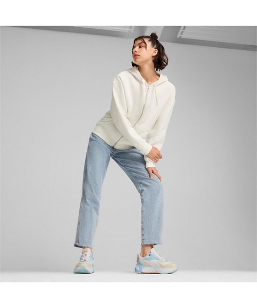 「PUMA」 ローカットスニーカー 25.0cm ホワイト系その他7 レディース_画像9