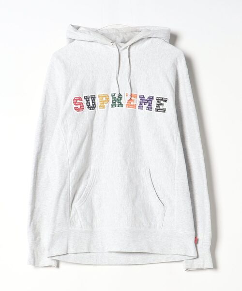 Supreme（シュプリーム） プルオーバーパーカー M グレー メンズ 