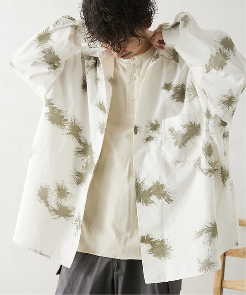 「ARMY TWILL」 長袖シャツ LARGE ブラック メンズ_画像4