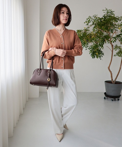 「MIAN 」 トートバッグ FREE ブラウン レディース_画像6