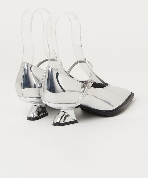 「SY UNITED ARROWS」 パンプス 22cm ネイビー レディース_画像2