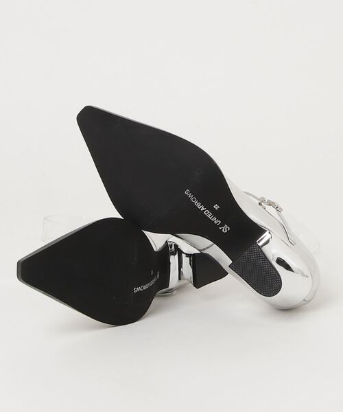 「SY UNITED ARROWS」 パンプス 22cm ネイビー レディース_画像3