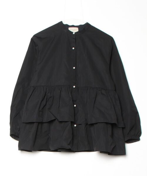 ユナイテッドアローズ　ブラウス　ブラック UNITED ARROWS（ユナイテッドアローズ） 長袖ブラウス 38 ブラック