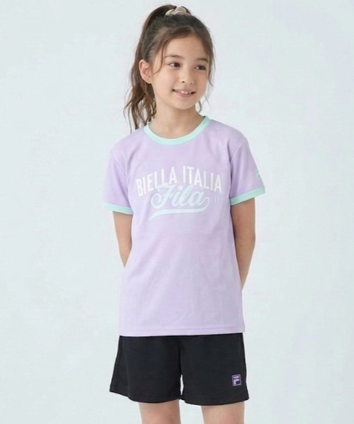 FILA（フィラ） tシャツ Tシャツ＋ショートパンツ上下2点セット キッズ
