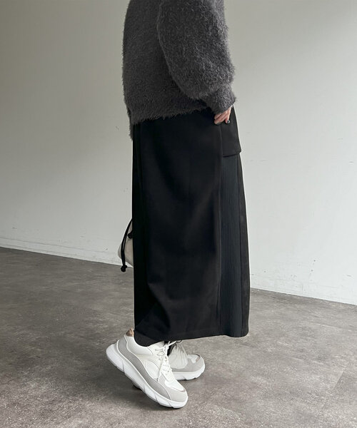 「Chez toi」 スカート FREE ブラック レディース_画像8