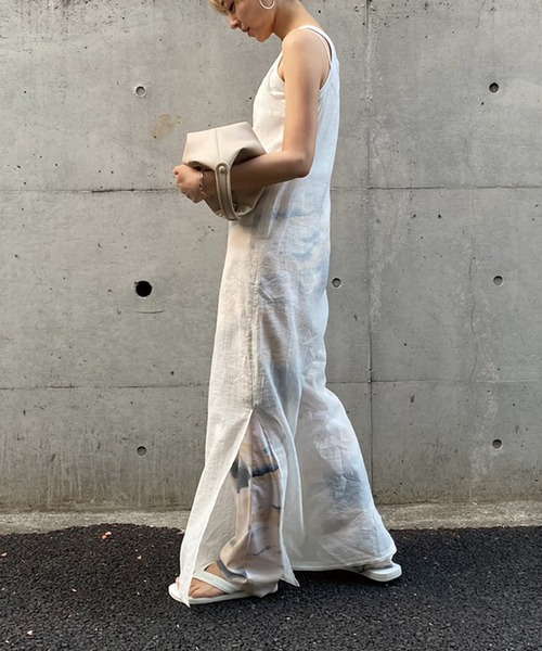 「ENOF」 パンツ M グリーン系その他 レディースの画像