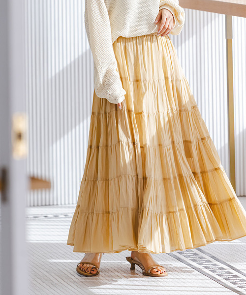 COUTURE D'ADAM（クチュール ド アダム） ロング スカート SushiVoile